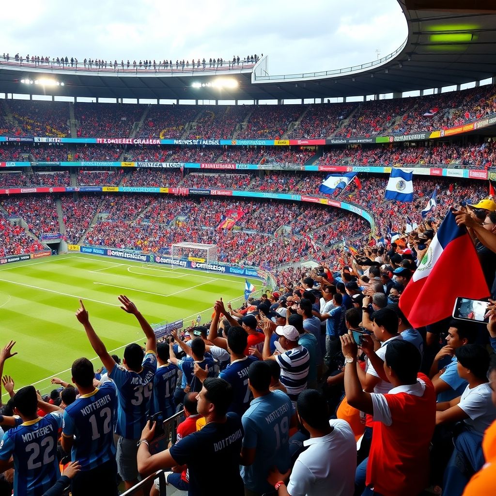 半岛体育入口-蒙特雷球迷现场助威，球队士气高涨